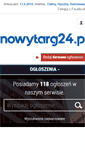 Mobile Screenshot of nowytarg24.pl